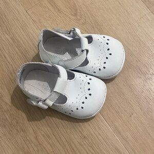 Angel white Mary Jane flats